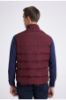 Slim Fit Bordo Düz Yelek Mont resmi