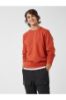 Bisiklet Yaka Basic Sweatshirt resmi