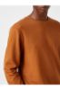 Bisiklet Yaka Basic Sweatshirt resmi